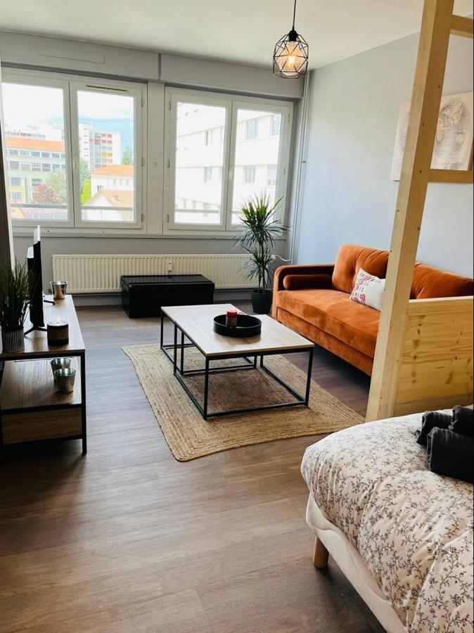 Espace 500 - Cosy, Wifi & Vue Sur La Ville Saint-Etienne  Esterno foto