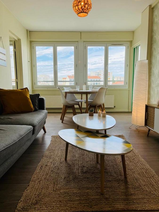 Espace 500 - Cosy, Wifi & Vue Sur La Ville Saint-Etienne  Esterno foto